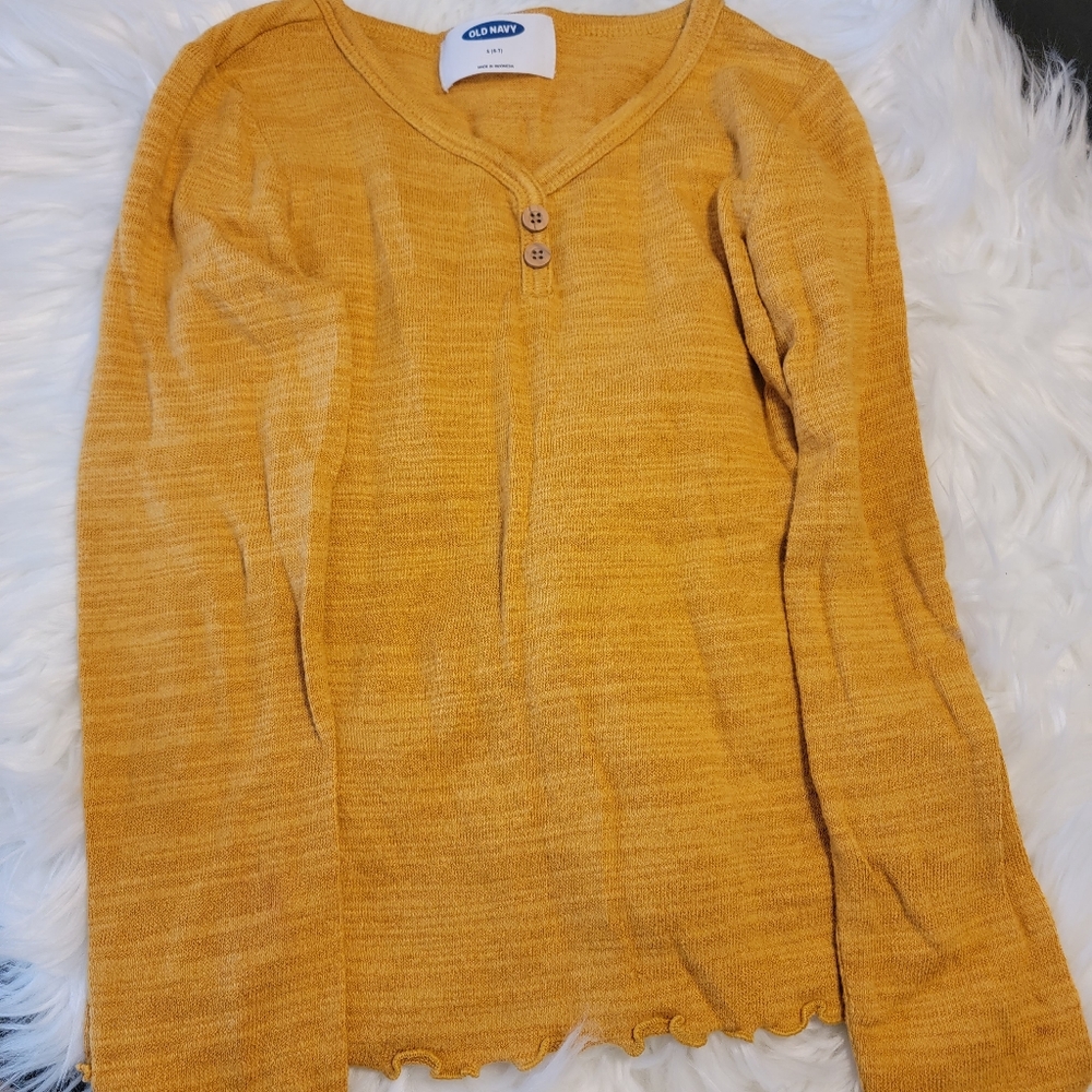 Girls 6/7 LS top